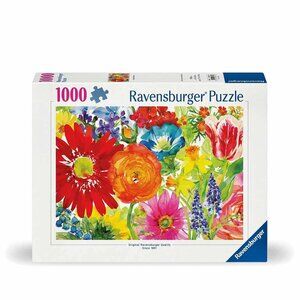 'ABUNDANT BLOOMS’ FLOWER PUZZLE 1000 PIECES - GAIL FLORES ARTIST